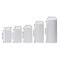 5pcs Cylinder Pedestal Art Decor Stand for Wedding Cake Display Pillars Plinths